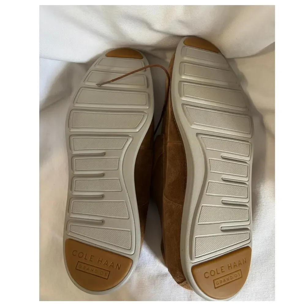Cole Haan Brow Suede Leather Shoes Mens Size 15W New